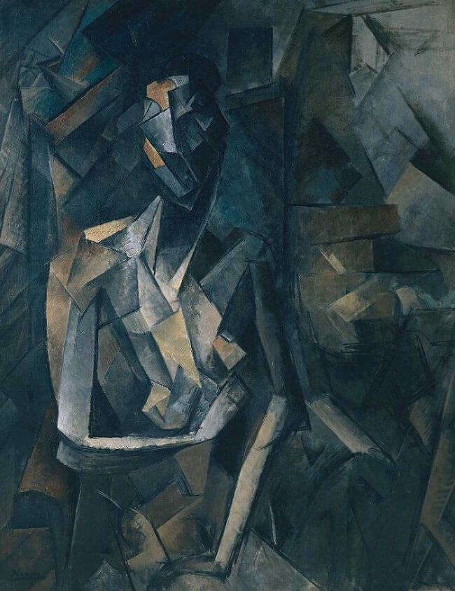 Seated Nude, 1909 by Picasso