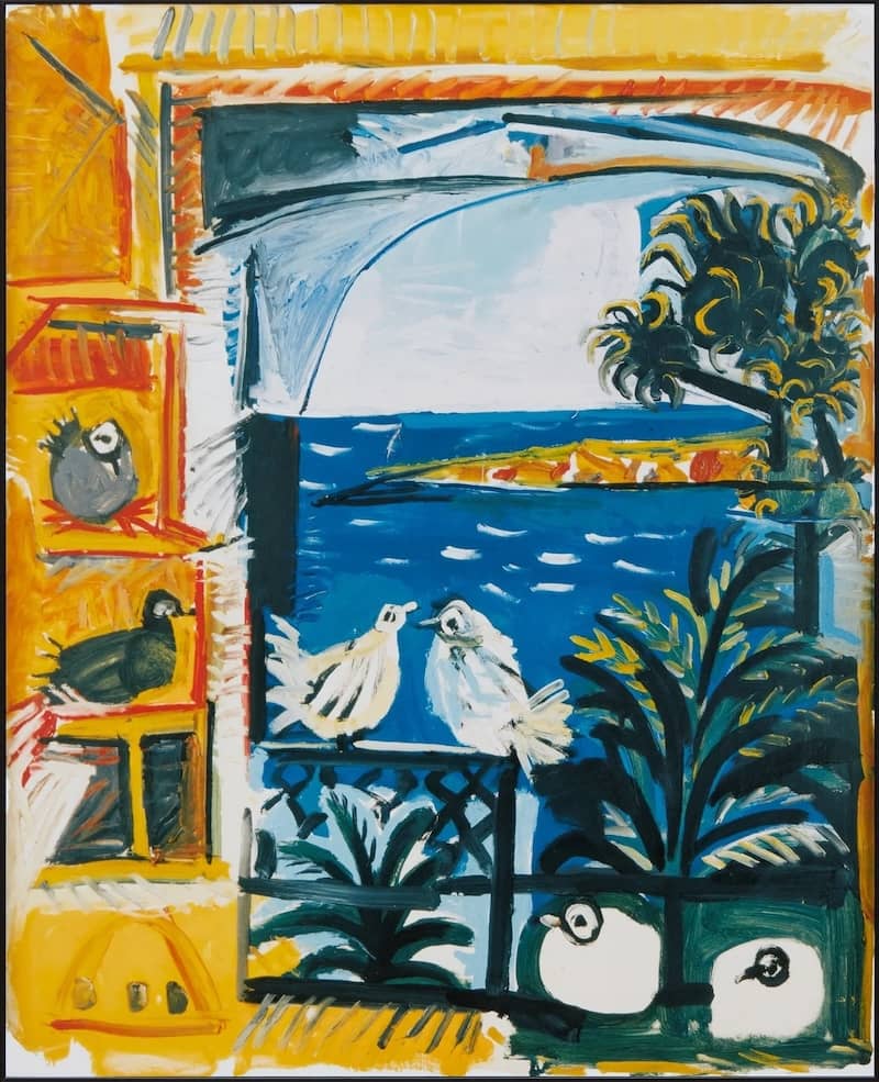 The Pigeons, Cannes, 1957 by Pablo Picasso