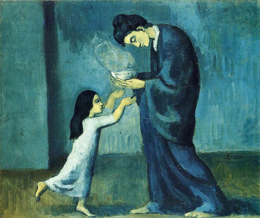 The Soup, 1902 by Pablo Picasso