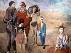 Family of Saltimbanques by Pablo Picasso