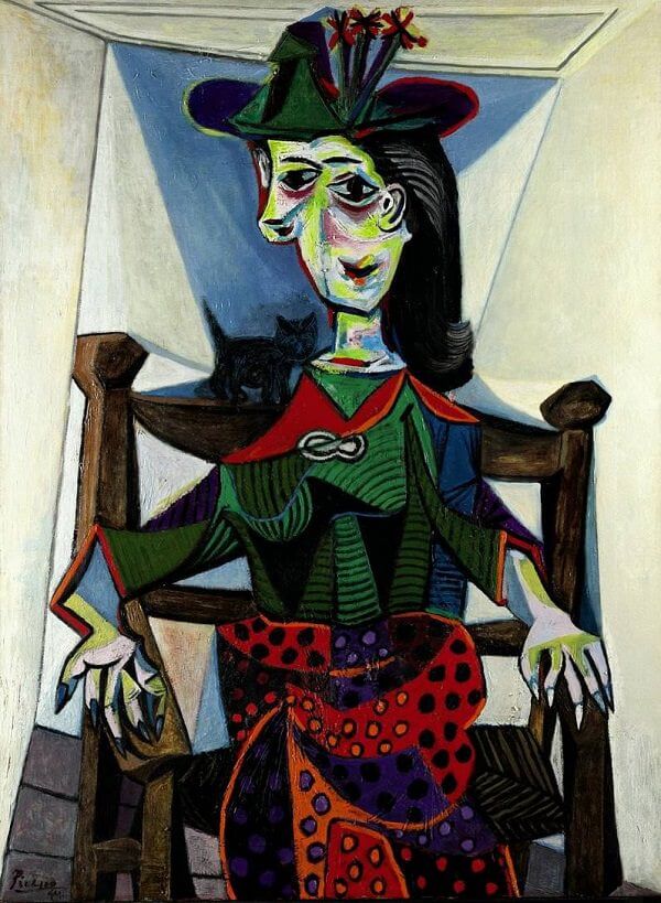 Picasso Dora Maar au Chat - free art lesson