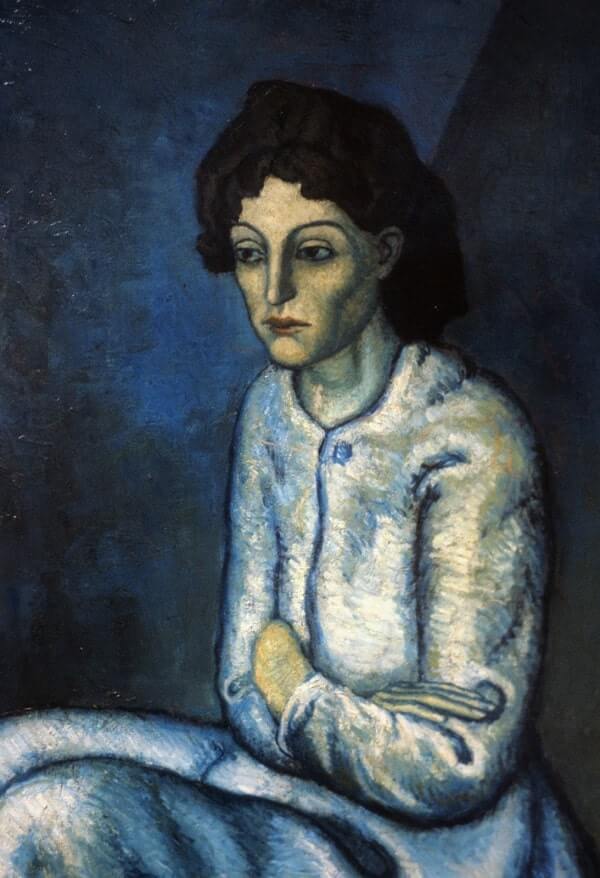 Femme aux Bras Croisés, 1902 by Picasso
