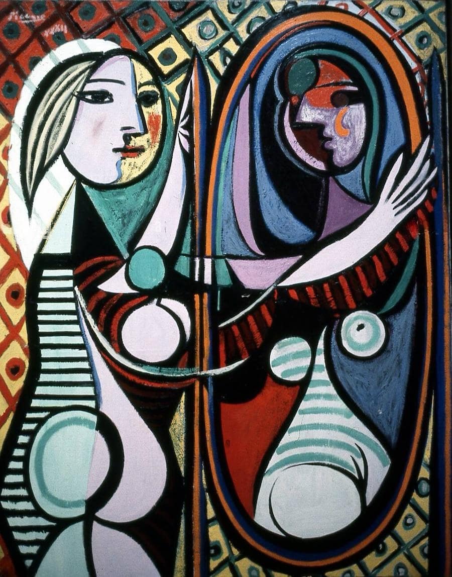 Picasso - girl before a mirror - portrait project free