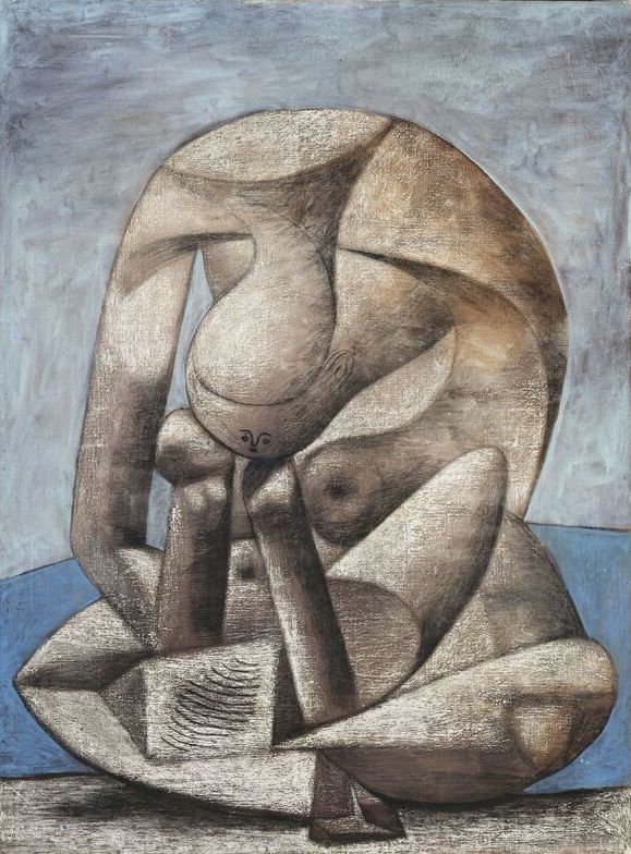 Large Bather with a Book, 1937 by Pablo Picasso