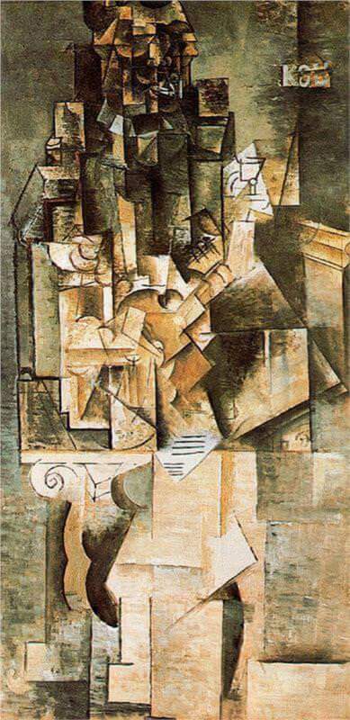 Man with a Guitar, 1911 by Pablo Picasso