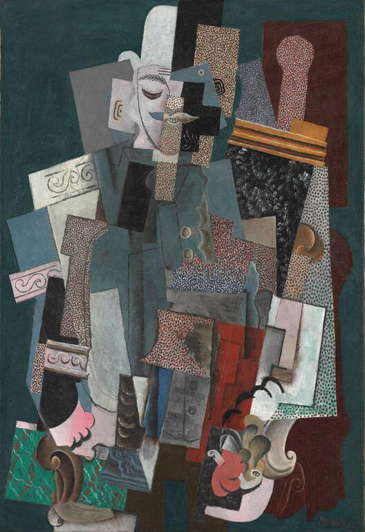Man with a Pipe, 1915 by Pablo Picasso