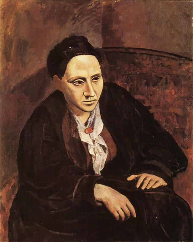 Portrait of Gertrude Stein, 1905 by Picasso