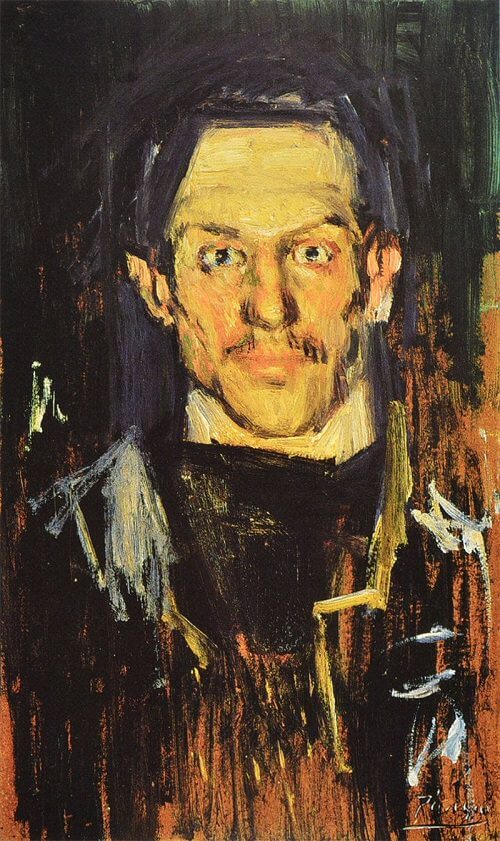 Self Portrait, 1901 by Picasso