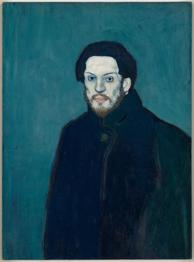 Self Portrait, 1901 by Picasso