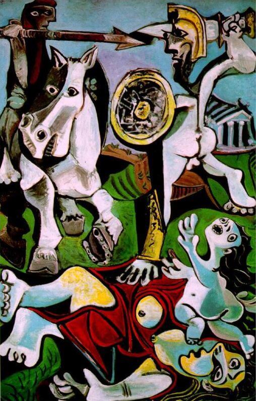 The Rape of the Sabine Women, 1963 by Pablo Picasso