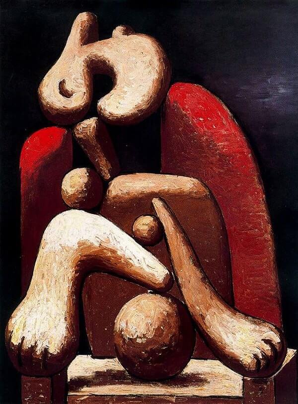 Woman in a Red Armchair, 1932 by Pablo Picasso