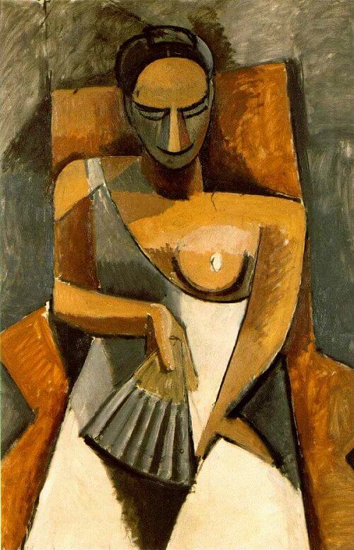 Woman with a Fan, 1907 by Pablo Picasso
