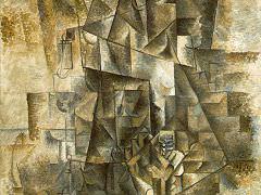 Accordionist by Pablo Picasso