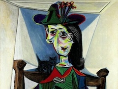 Dora Maar Au Chat by Pablo Picasso