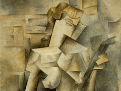 Girl with a Mandolin by Pablo Picasso