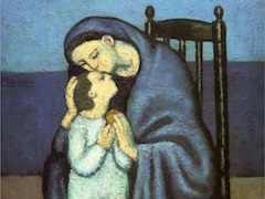 Mother and Child by Pablo Picasso