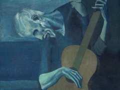 The Old Guitarist by Pablo Picasso