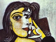 Portrait of Dora Maar by Pablo Picasso