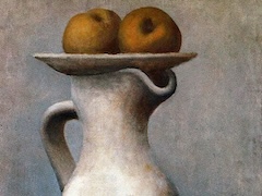 Still Life with Pitcher and Apples by Pablo Picasso