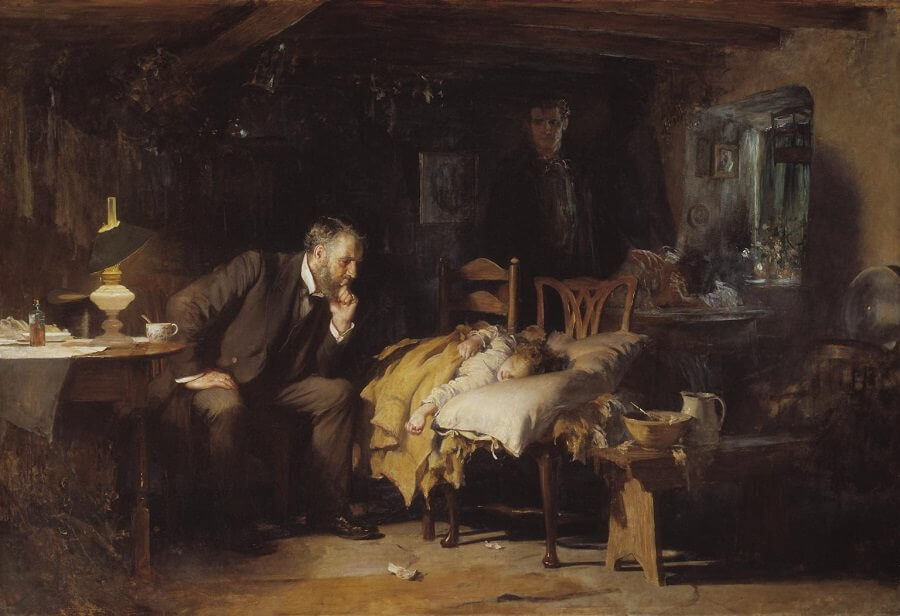The Doctor, 1891 by Luke Fides